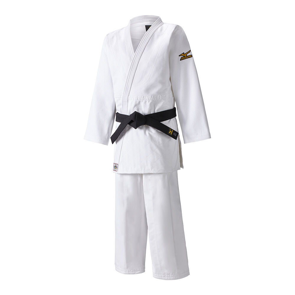 Mens Mizuno Yusho Best IJF Judogis White Philippines (IVCHWK436)